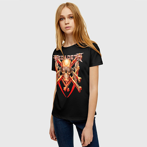 Женские футболки Megadeth