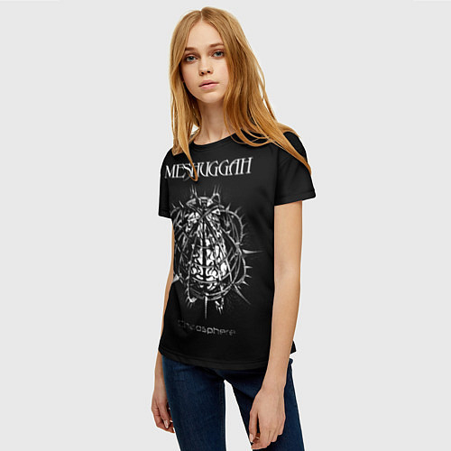 Женские 3D-футболки Meshuggah