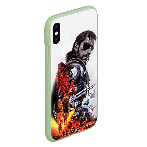 Чехлы для iPhone XS Max Metal Gear