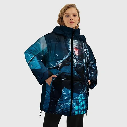 Женские куртки с капюшоном Metal Gear
