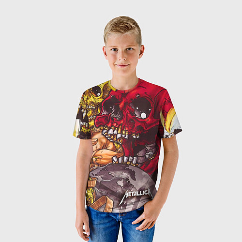 Детские метал 3d-футболки