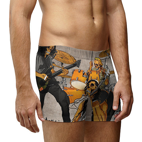 Метал мужские трусы-боксеры