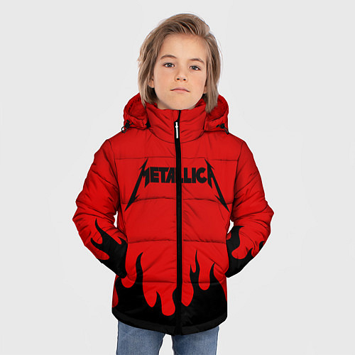 Детские куртки с капюшоном Metallica