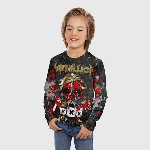 Детские футболки с рукавом Metallica