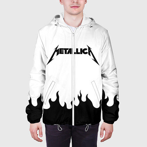 Мужские куртки с капюшоном Metallica