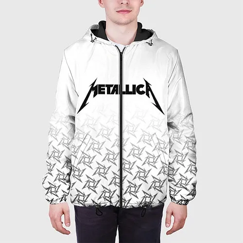 Мужские куртки с капюшоном Metallica