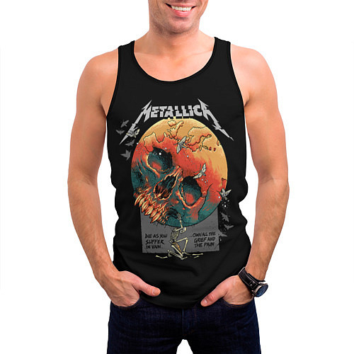 Мужские 3D-майки Metallica