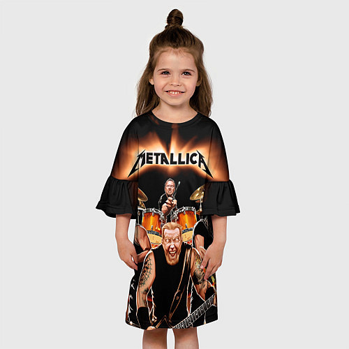 Платья укороченные Metallica