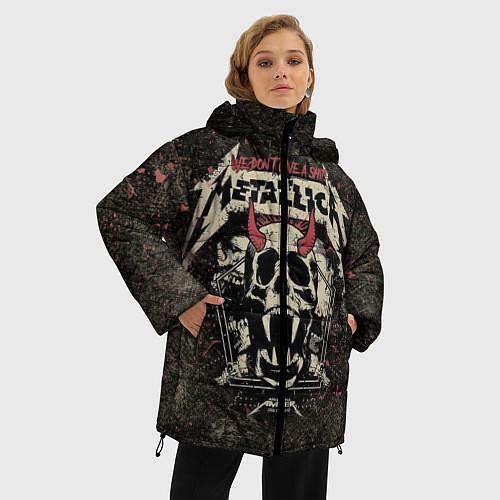 Женские куртки с капюшоном Metallica