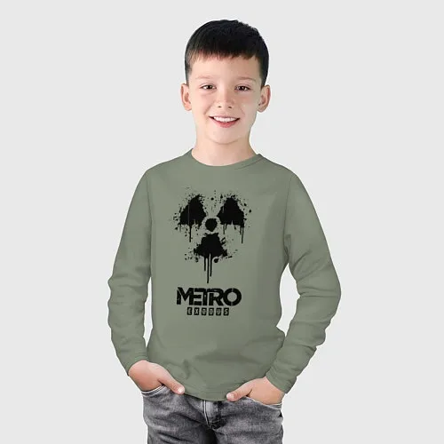 Детские футболки с рукавом Metro 2033