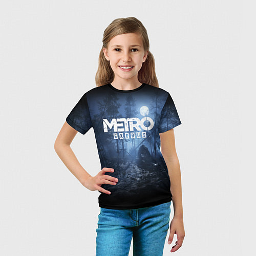 Детские 3D-футболки Metro 2033