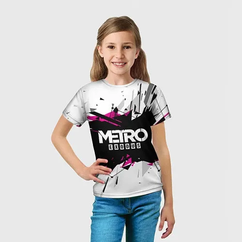 Детские 3D-футболки Metro 2033