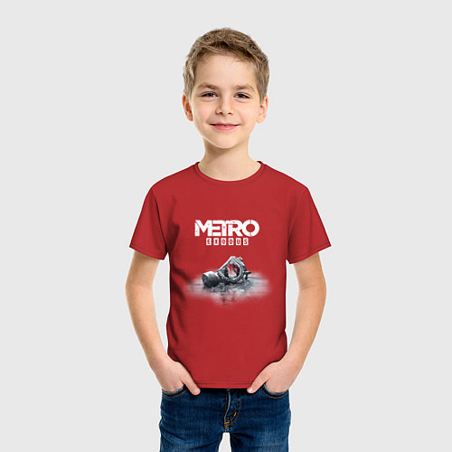 Детские хлопковые футболки Metro 2033