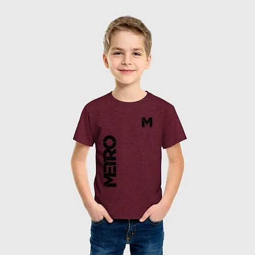 Детские хлопковые футболки Metro 2033