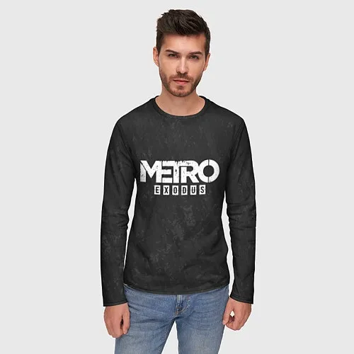 Мужские футболки с рукавом Metro 2033