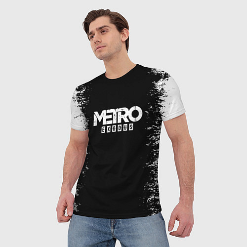 Мужские 3D-футболки Metro 2033
