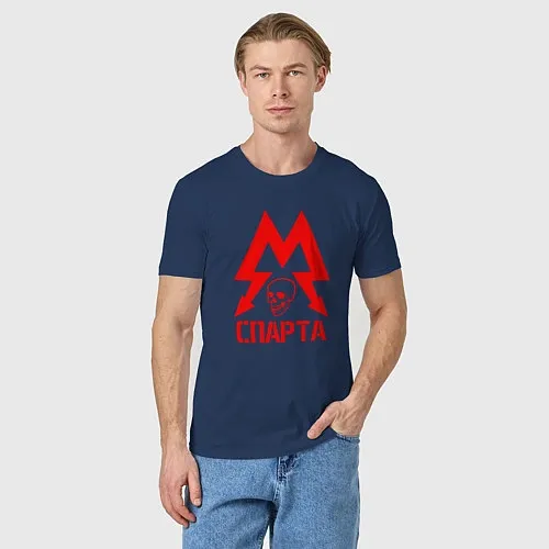 Мужские хлопковые футболки Metro 2033