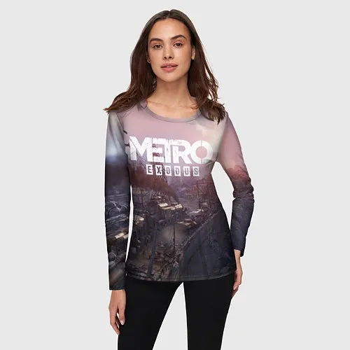 Женские футболки с рукавом Metro 2033