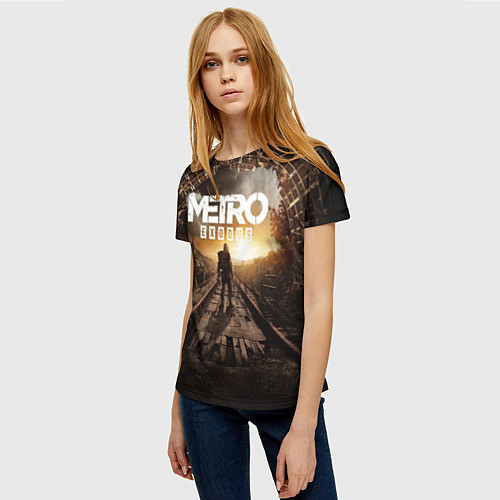 Женские футболки Metro 2033