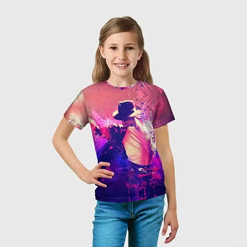 Детские 3D-футболки Michael Jackson