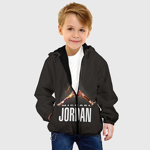 Детские куртки с капюшоном Майкл Джордан