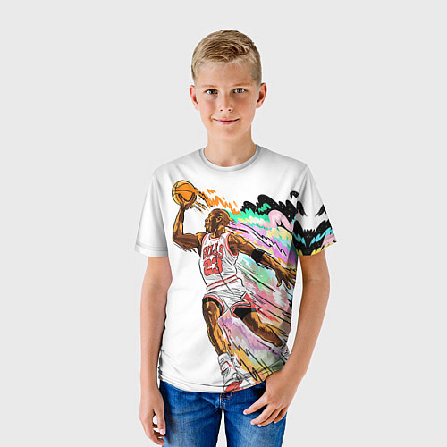 Детские 3D-футболки Майкл Джордан