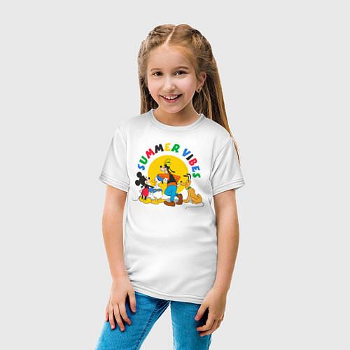 Детские футболки Микки Маус