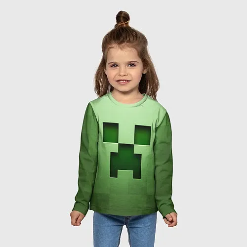 Детские 3D-лонгсливы Minecraft