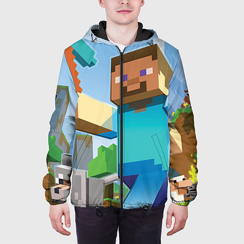Мужские Куртки демисезонные Minecraft