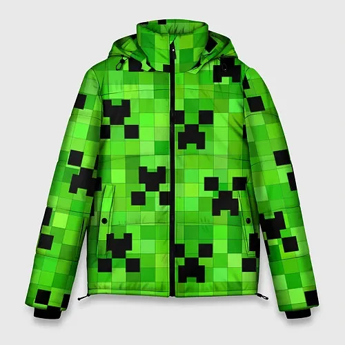 Мужские куртки с капюшоном Minecraft