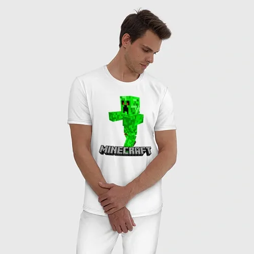 Мужские Пижамы Minecraft