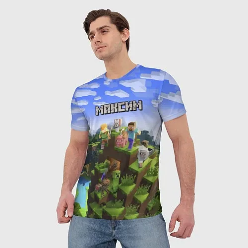 Мужские футболки Minecraft