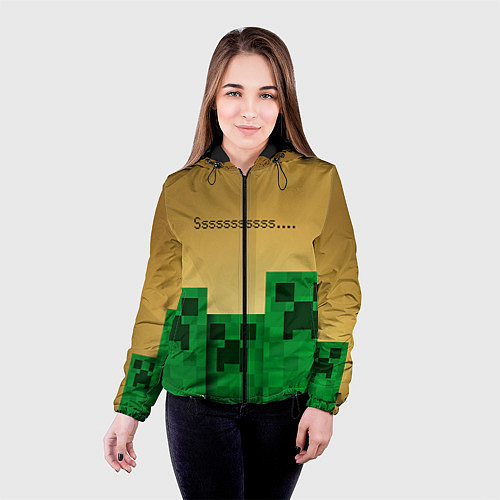 Женские куртки с капюшоном Minecraft