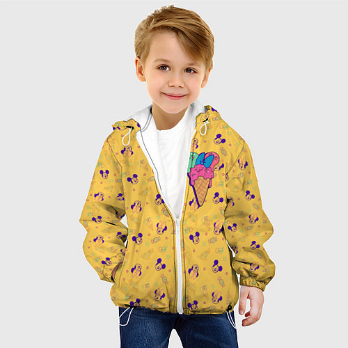 Детские куртки с капюшоном Минни Маус