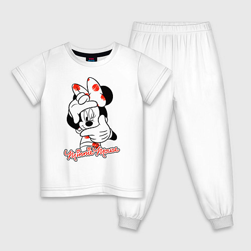 Детские пижамы Минни Маус