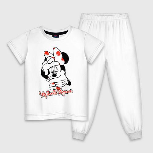 Детские пижамы Минни Маус