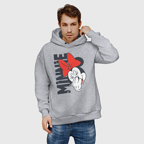Мужские худи Минни Маус