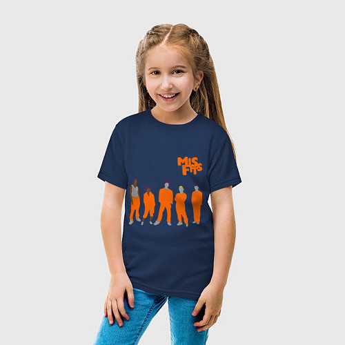 Детские хлопковые футболки Отбросы