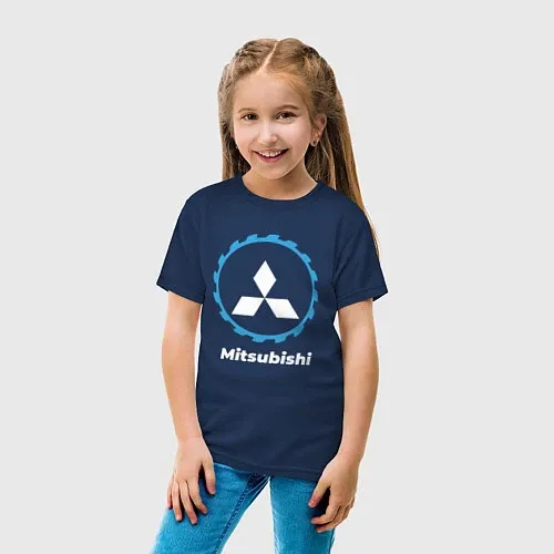 Детские хлопковые футболки Митсубиси