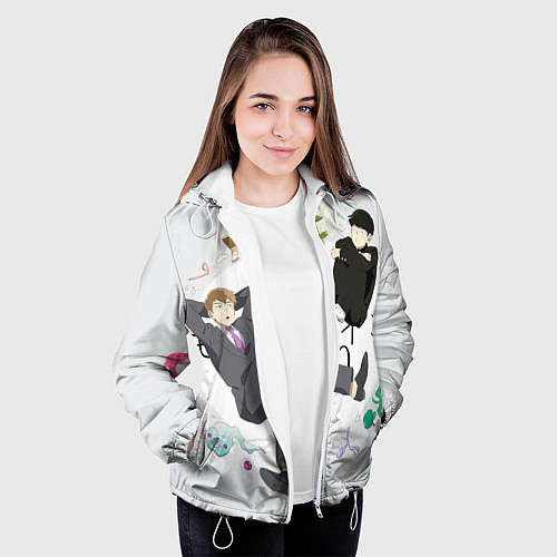 Женские куртки с капюшоном Моб Психо