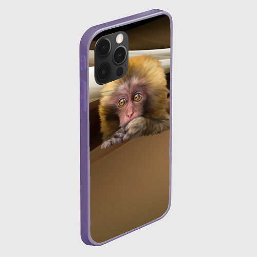 Чехлы iPhone 12 series с обезьянами
