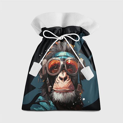 Мешки подарочные с обезьянами