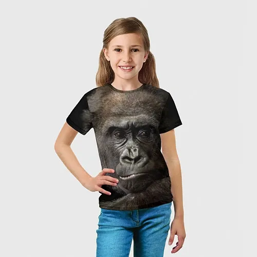 Детские футболки с обезьянами