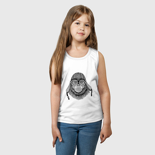 Детские Майки хлопковые с обезьянами