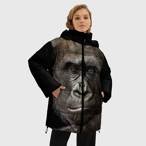 Зимние куртки с обезьянами
