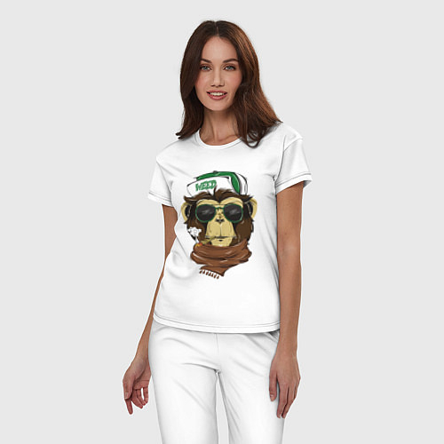Женские пижамы с обезьянами