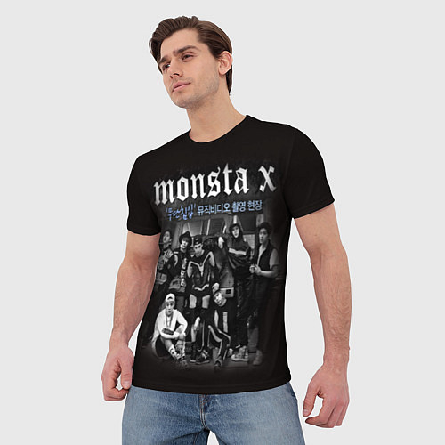 Мужские 3D-футболки Monsta X