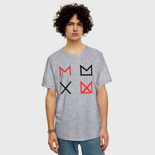 Мужские хлопковые футболки Monsta X