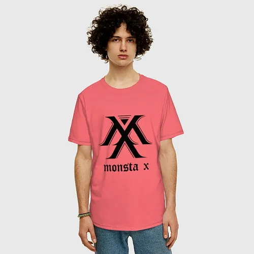 Мужские футболки оверсайз Monsta X