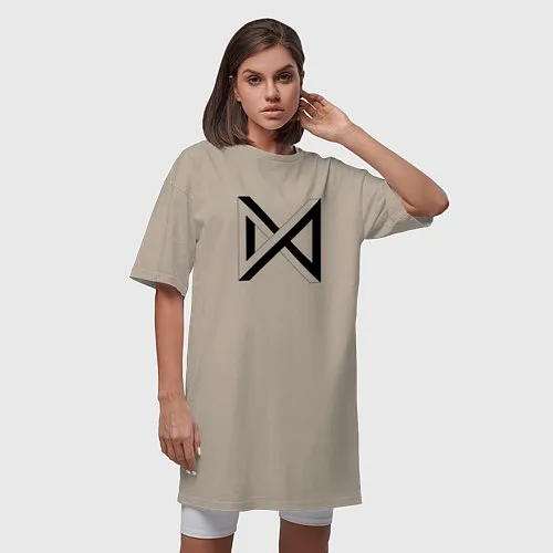 Женские хлопковые футболки Monsta X